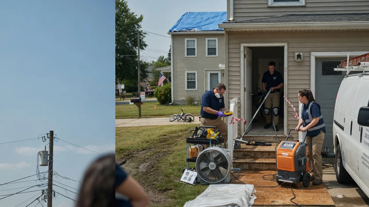 Water Damage Repair in Garrettsville, OH near me
